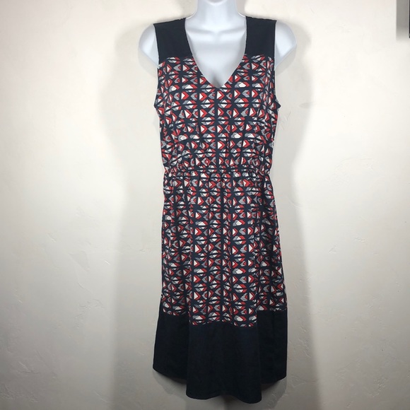 Blend She She Dares red & navy dress size small - Picture 1 of 10